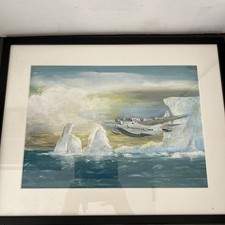 Painting Of Short Sunderland Flying Boat