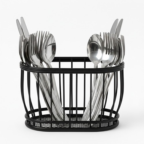 Metal cutlery holder - metal,