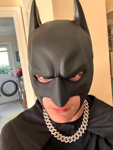 Dark knight full head - dark,