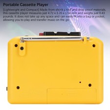 Retro Cassette Player Tape