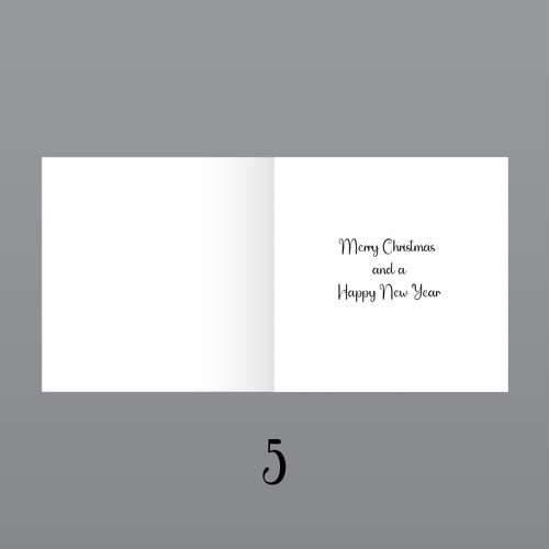 Christmas inserts for - , card