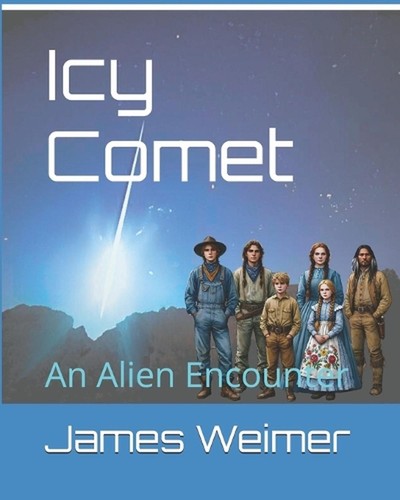 Icy comet alien encounter - an,