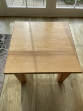Oak Side Table, Coffee Table , Square, Solid Wood