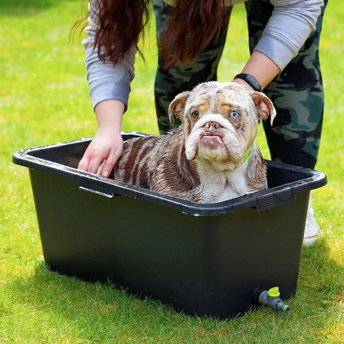 Sizes pet dog cleaning bath - 4,