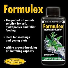 Growth Technology Formulex - Hydroponic Young Plant Nutrient (100ml - 20L)