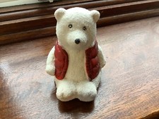 Shudehill Giftware puffa jacket polar bear Christmas decoration