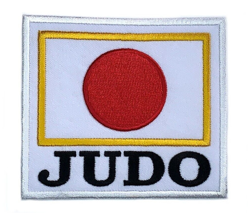 Judo patch iron on badge - 3.5", iron-on