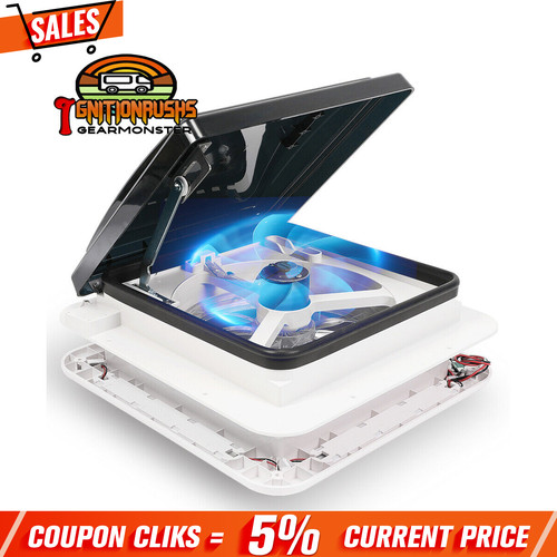 12v roof vent crystal - 12v,