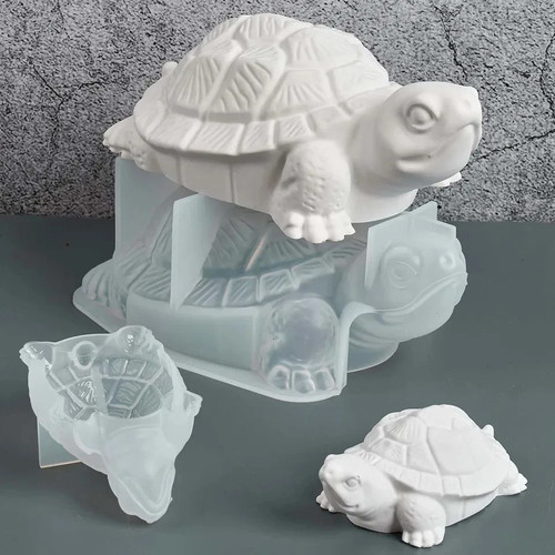 Turtle silicone candle mould - turtle,