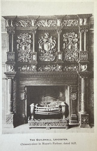 Old chimney mantel piece - mantel,