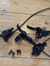 Shimano BR-M596 BL-M595 Front & Rear Hydraulic Disk Brakes. Needs bleeding