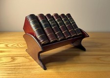 Antique Leather Faux Books