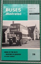 Buses illustrated august 1964 - buses,