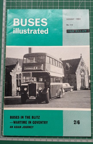 Buses illustrated august 1964 - august,