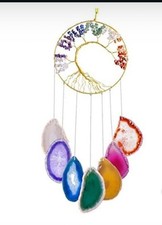 Dream Catcher Agate Gemstones, Crystal Chips  - Gift/Decoration/Antique