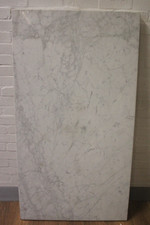 Baumhaus White Marble Top For Kitchen Island (CKI02B) *DAMAGED*