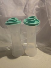 tupperware Hour Glass salt and