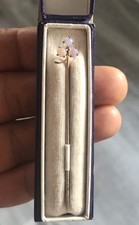 Vintage Gold Metal Shamrock