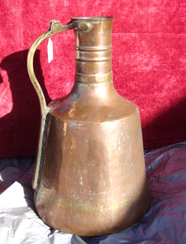 Large antique hand beaten - large,