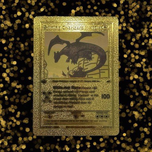 Golden pokemon cards - cards,