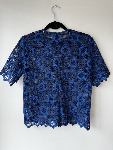 Sandro paris blue floral - paris,