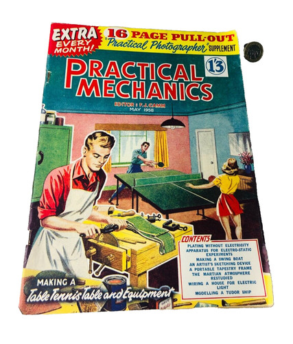 Magazine practical mechanics - magazine,