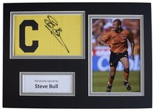 Steve Bull Signed Captains