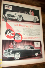 1954 Chevy Corvette & Pontiac
