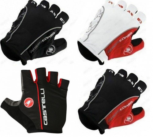 Half finger castelli rosso - half,