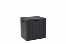 Keter City Outdoor Storage Box Garden Furniture 57.8 x 44 x 55 cm Dark Grey