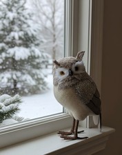 Standing Owl Ornament