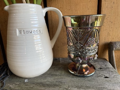 Carnival glass brockwitz - carnival,