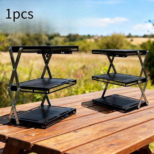 Tier folding camping storage - 3,