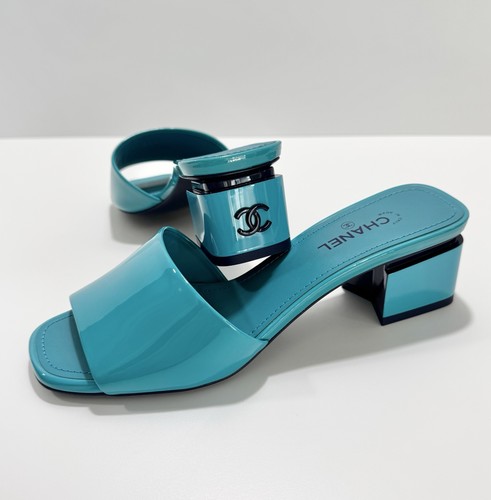 Chanel 22c mules slide heel - mules,