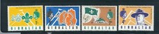 Gibraltar Scouting mnh set
