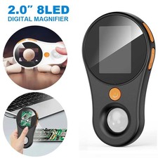 500X Digital Microscope 1080P 2" LCD Screen USB Video Magnifier Loupe UK