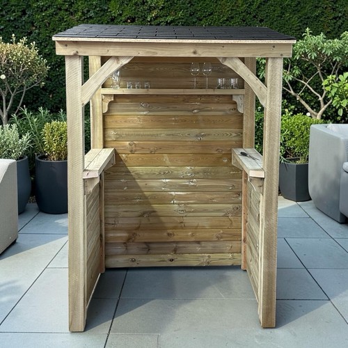 Bbq shelter gazebo wooden - ,,