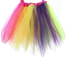 3 Layer Rainbow Tutu Skirt for