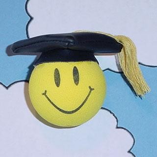 New happy face graduation - new,