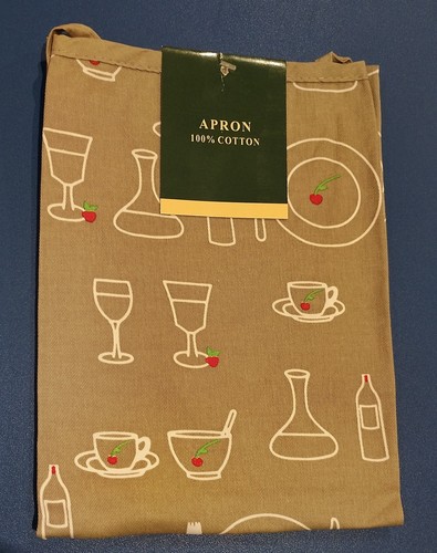 Apron cotton material with - apron,