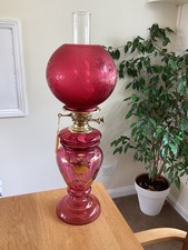 An All Cranberry Glass Duplex