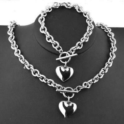 Women stainless steel rolo - steel,