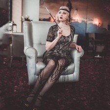 1920s Flapper Dress Great