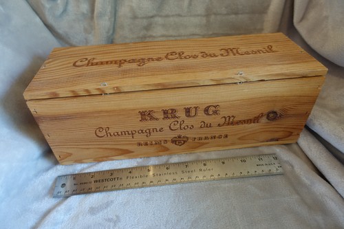 Krug clos mesnil 1981 empty - krug,