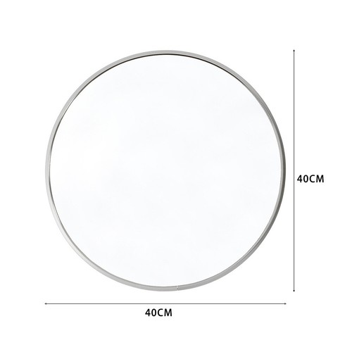 Large round wall mirror - round,