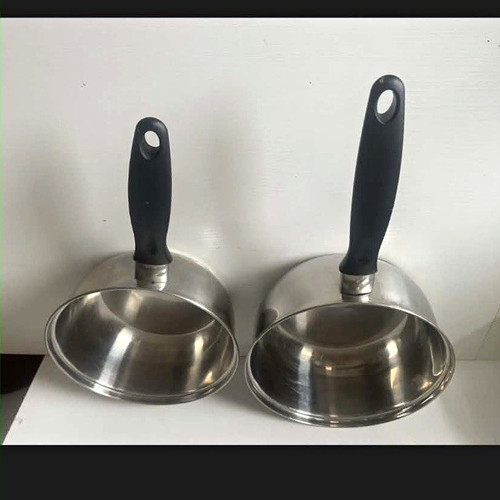 2pc stainless steel round - 2pc,