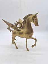 Vintage brass Pegasus statue