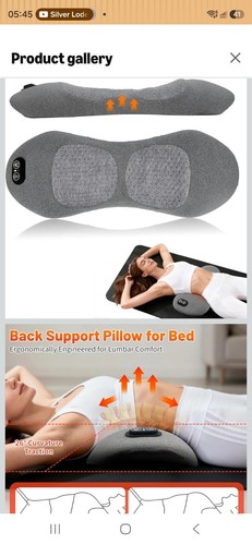 Electric lumbar support - in,