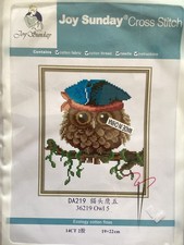  SALE    Owl Cross Stitch Kit