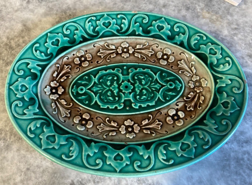Antique majolica pottery - majolica,